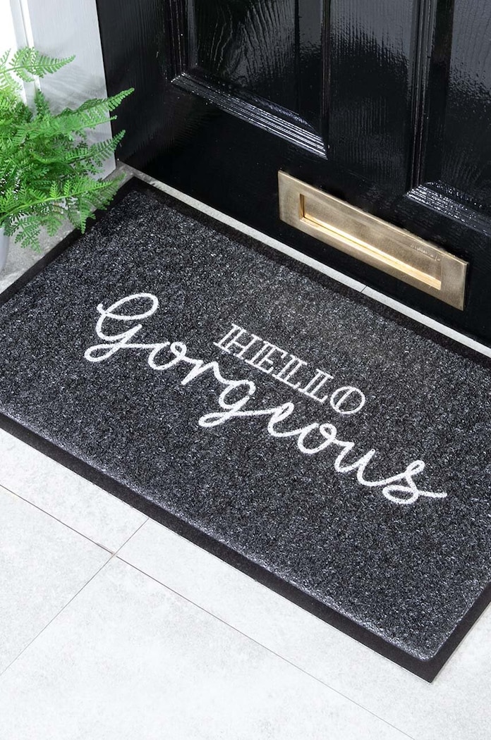 Rohožka Artsy Doormats 70 x 40 cm DMB.HELLOGORGEOUS.7040 čierna AA00