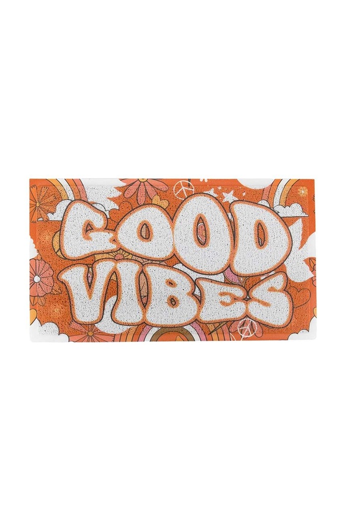 Artsy Doormats lábtörtlő 70 x 40 cm többszínű DMW.GOODVIBES.7040