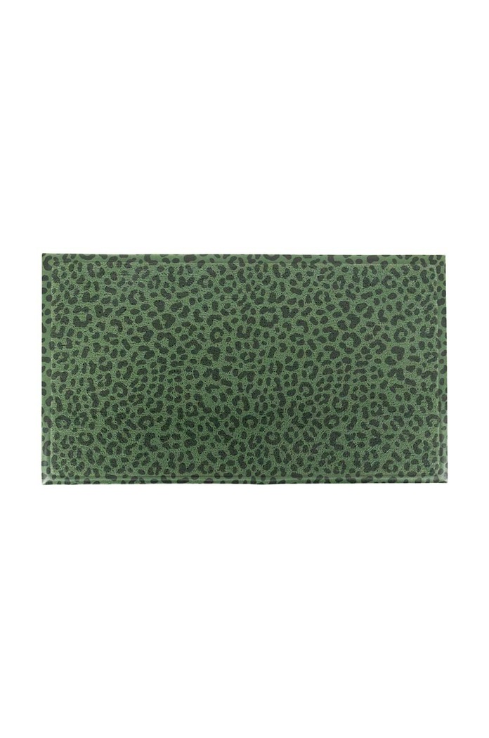 Krpa Artsy Doormats Green Leopard Doormat zelena DMW.GREENLEO.7040