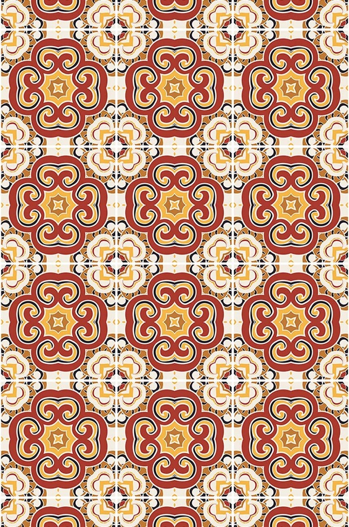 Podlahová rohož Artsy Doormats NAXOS 67 x 145 cm viacfarebná V.NAXOS.67145