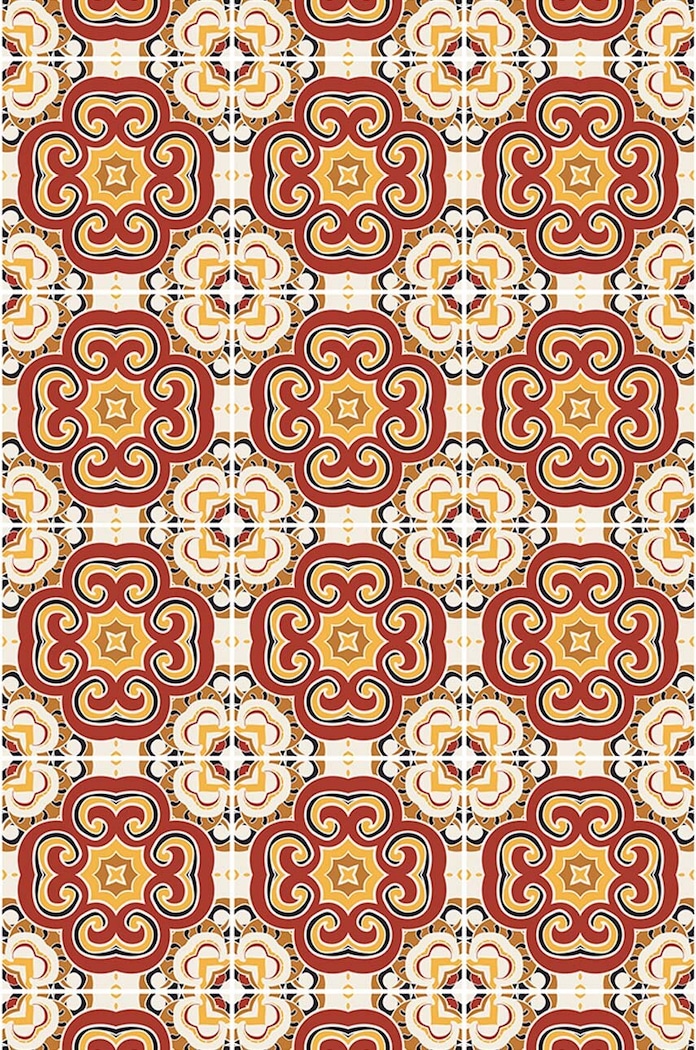 Podlahová rohož Artsy Doormats NAXOS 67 x 145 cm viacfarebná V.NAXOS.67145