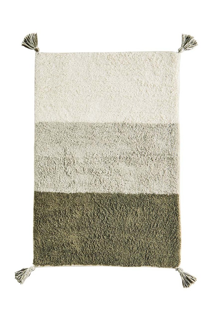 Bavlnený kúpeľňový koberec Madam Stoltz 60 x 90 cm viacfarebná PI.12926