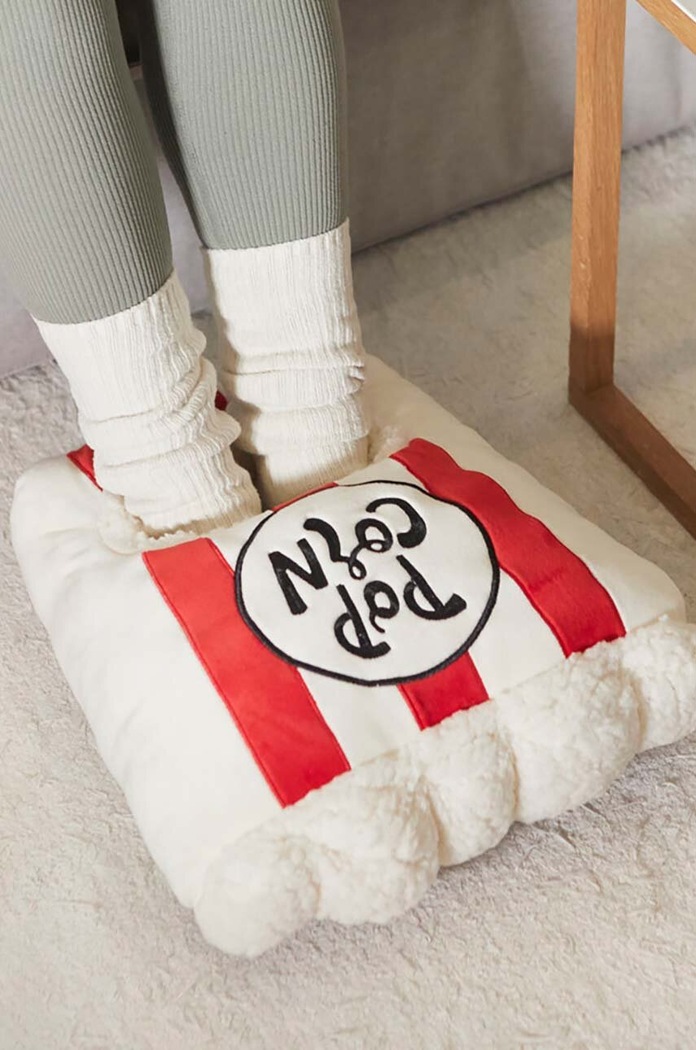 Ohrievač nôh Balvi Popcorn 27657 biela
