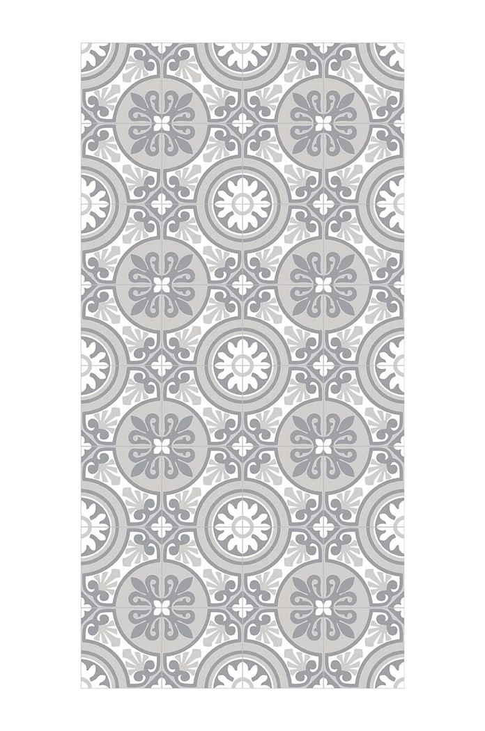 Podlahová rohož Artsy Doormats Sicily Vinyl Floor Mat sivá V.SICILY.67145