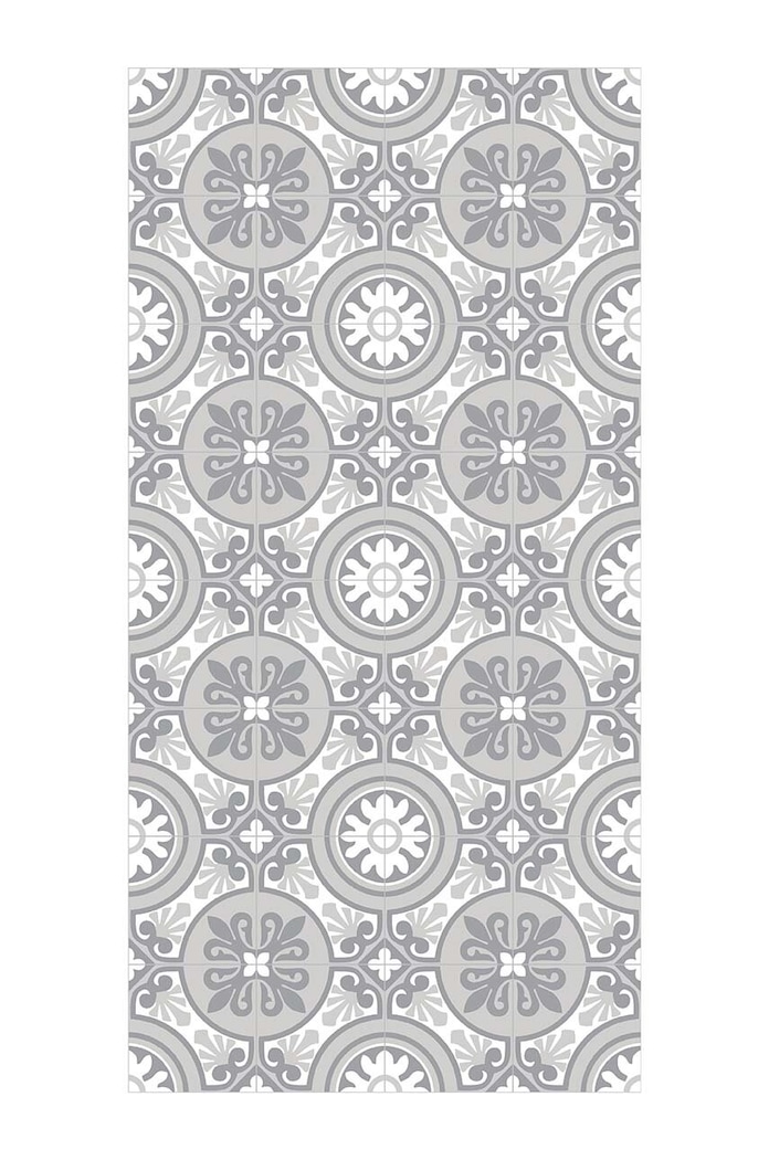 Podlahová rohož Artsy Doormats Sicily Vinyl Floor Mat sivá V.SICILY.67145