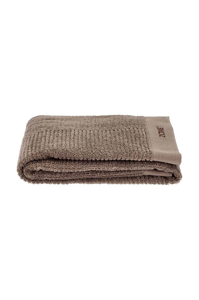 Středně velký bavlněný ručník Zone Denmark Classic Taupe 70 x 140 cm béžová 26442