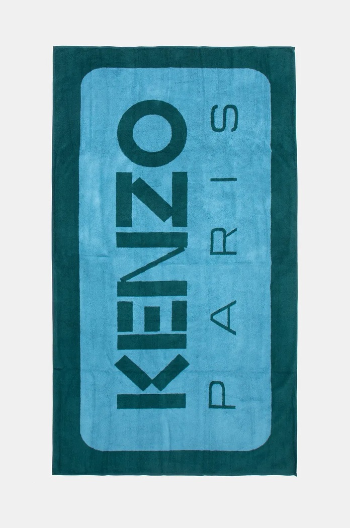 Osuška Kenzo KLABEL Canard 90 x 160 cm modrá 1041415