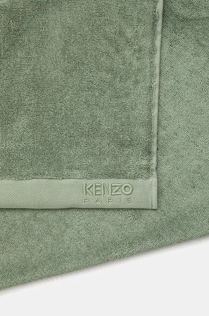 Koupelna Bavlněný ručník Kenzo KZICONIC Céladon 55 x 100 cm 1043898 zelená