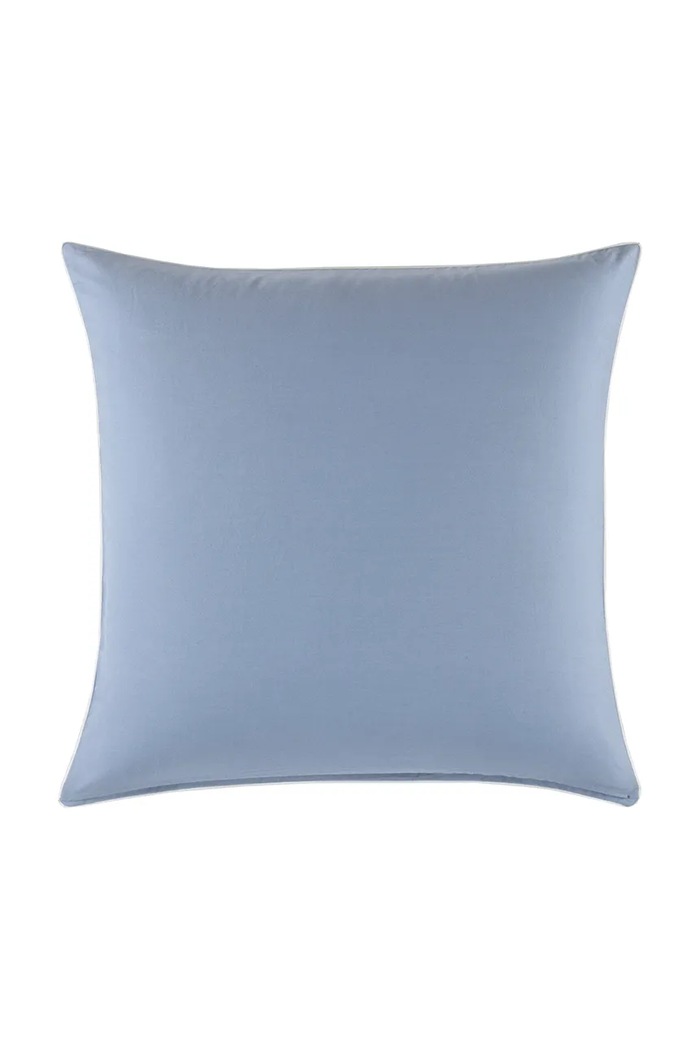 Lacoste față de pernă din bumbac L Brush Bleu 65 x 65 cm 1043984 albastru AA00