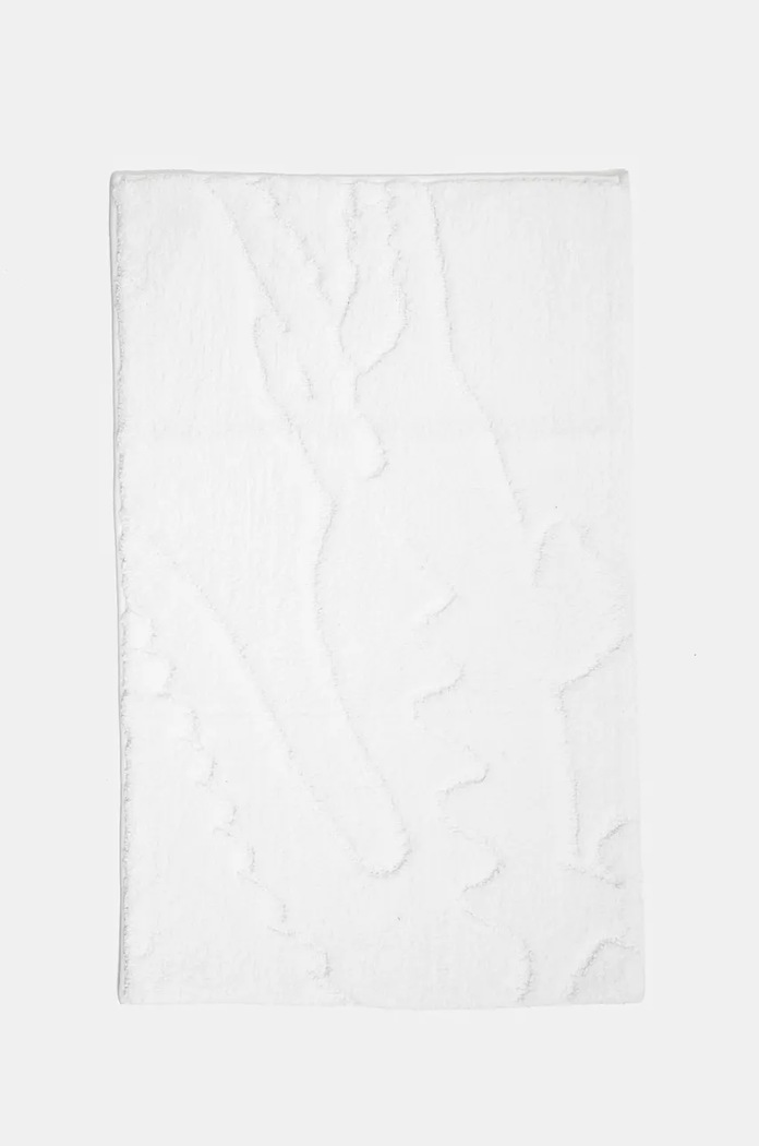 Lacoste dywanik łazienkowy L Heritage White 50 x 80 cm biały 1044342