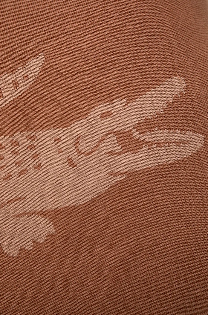 Lacoste față de pernă din bumbac L Reflet Daim 45 x 45 cm 1041265 maro AA00