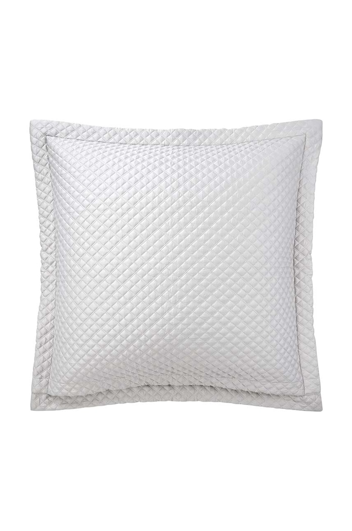 Βαμβακερή μαξιλαροθήκη Ralph Lauren Argyle Platinium 65 x 65 cm 1043160 μπεζ AA00
