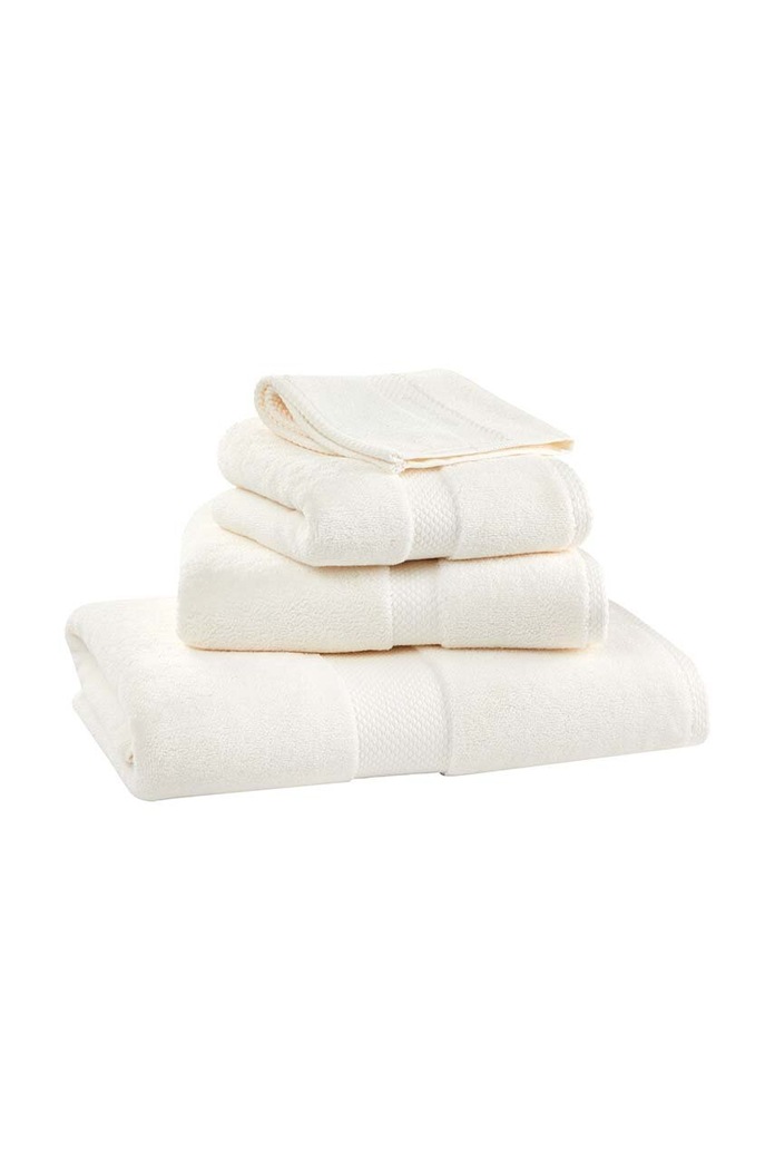 Malý bavlněný ručník Ralph Lauren Avenue Alabaster 42 x 70 cm 1041886 bílá AA00