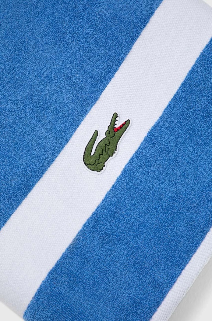 Łazienka Lacoste średni ręcznik bawełniany L Casual Aérien 70 x 140 cm 1033685 niebieski