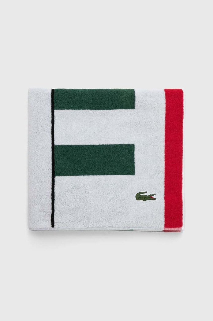 Lacoste ręcznik L Court 90 x 160 cm 1028978 biały AA00