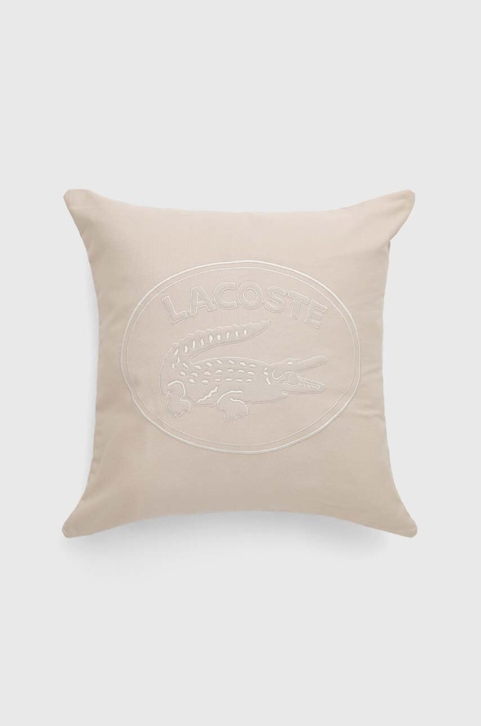 Lacoste dekoratív párnahuzat L Lacoste Beige 45 x 45 cm bézs 1023363.