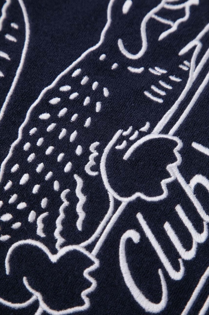 Salotto e camera Lacoste federa L Leclub Marine 33 x 57 cm 1023362 blu navy