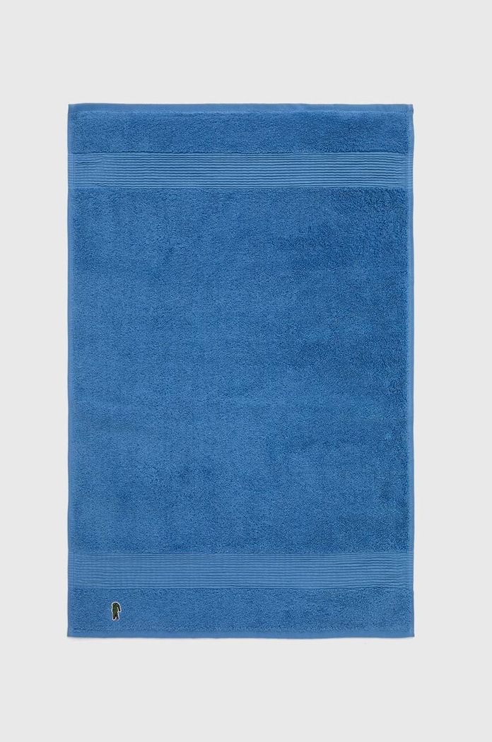Malý bavlněný ručník Lacoste L Lecroco Aérien 50 x 70 cm modrá 1037648