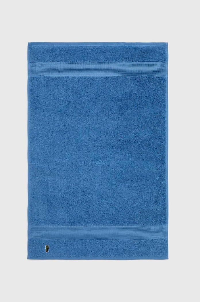 Malý bavlněný ručník Lacoste L Lecroco Aérien 50 x 70 cm modrá 1037648