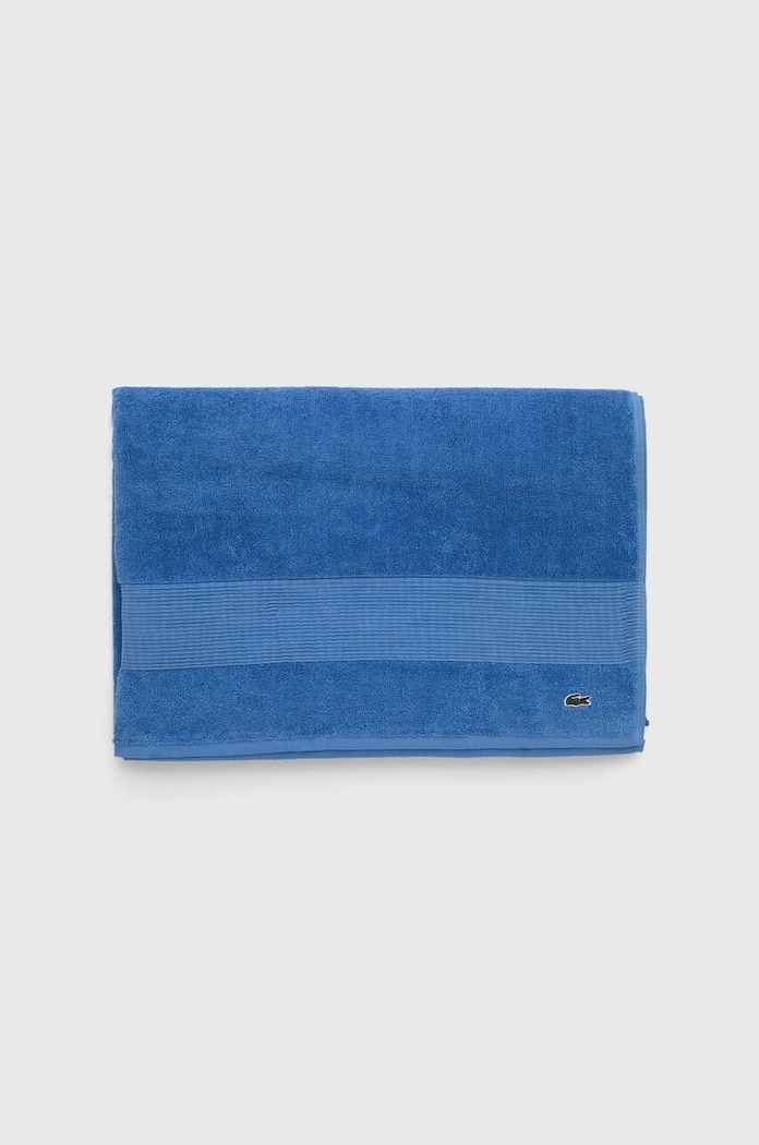 Lacoste ręcznik L Lecroco Aérien 100 x 150 cm 1037644 niebieski AA00