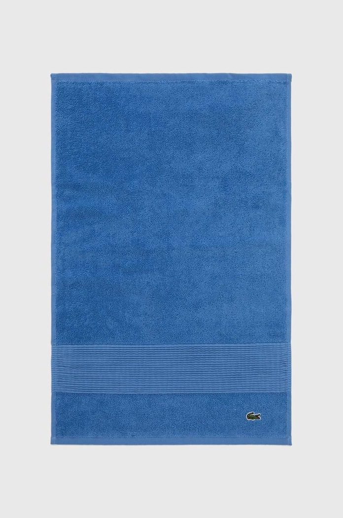 Malý bavlněný ručník Lacoste L Lecroco Aérien 40 x 60 cm modrá 1037646