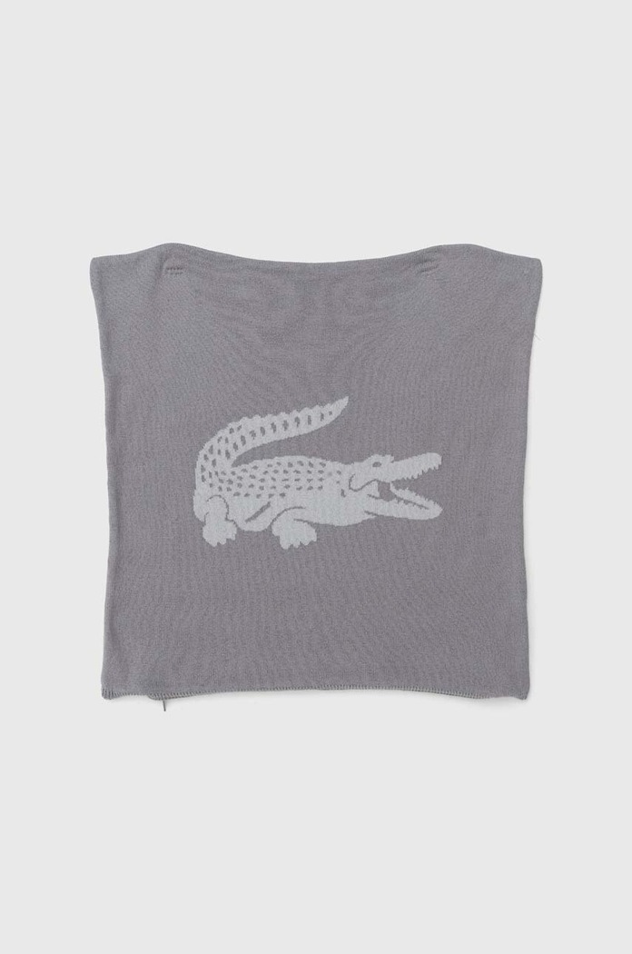 Lacoste poszewka na poduszkę L Reflet Gris szary 1032034