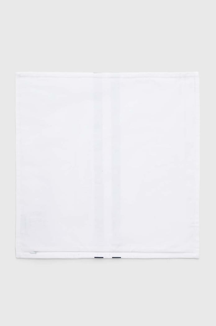 Pamučna jastučnica Lacoste L Ruban Blanc 45 x 45 cm 1039018 bijela AA00
