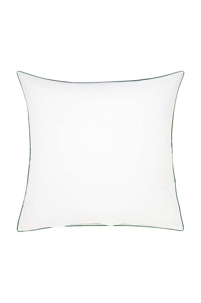 Lacoste Față de pernă din bumbac L Tamis Blanc 65 x 65 cm 1038679 alb AA00