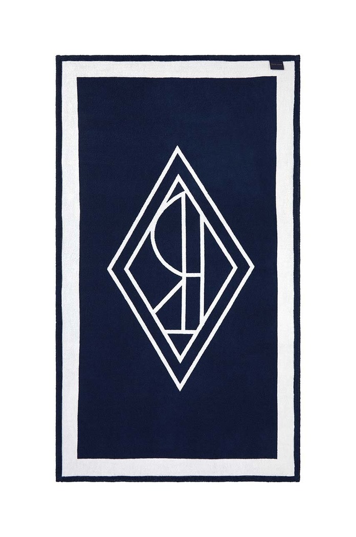 Ralph Lauren prosop de plaja Blair White / Navy 100 x 170 cm 1033951 multicolor AA00