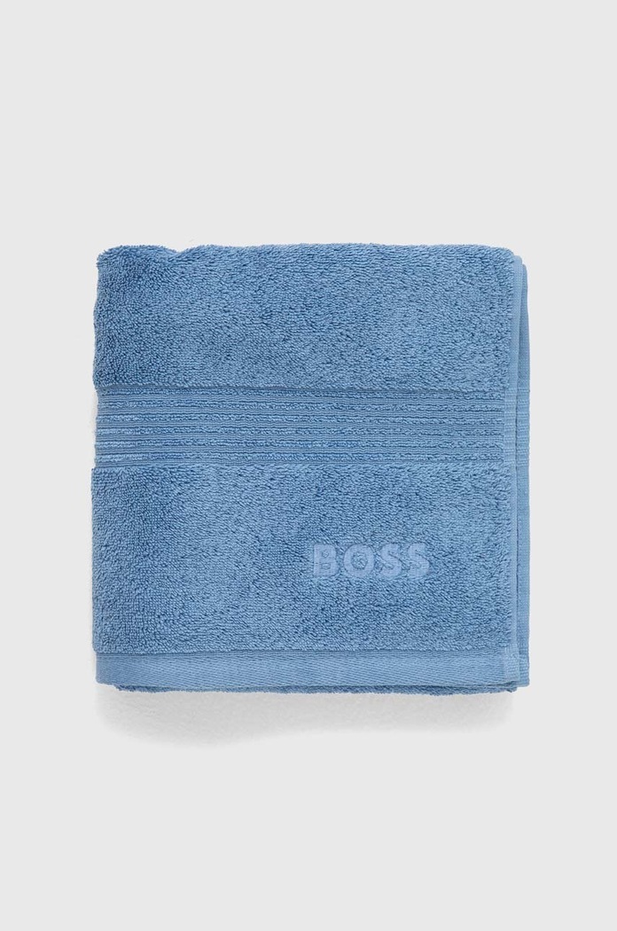 Malý bavlnený uterák BOSS Loft Sky 50 x 100 cm 1025465. modrá AA00