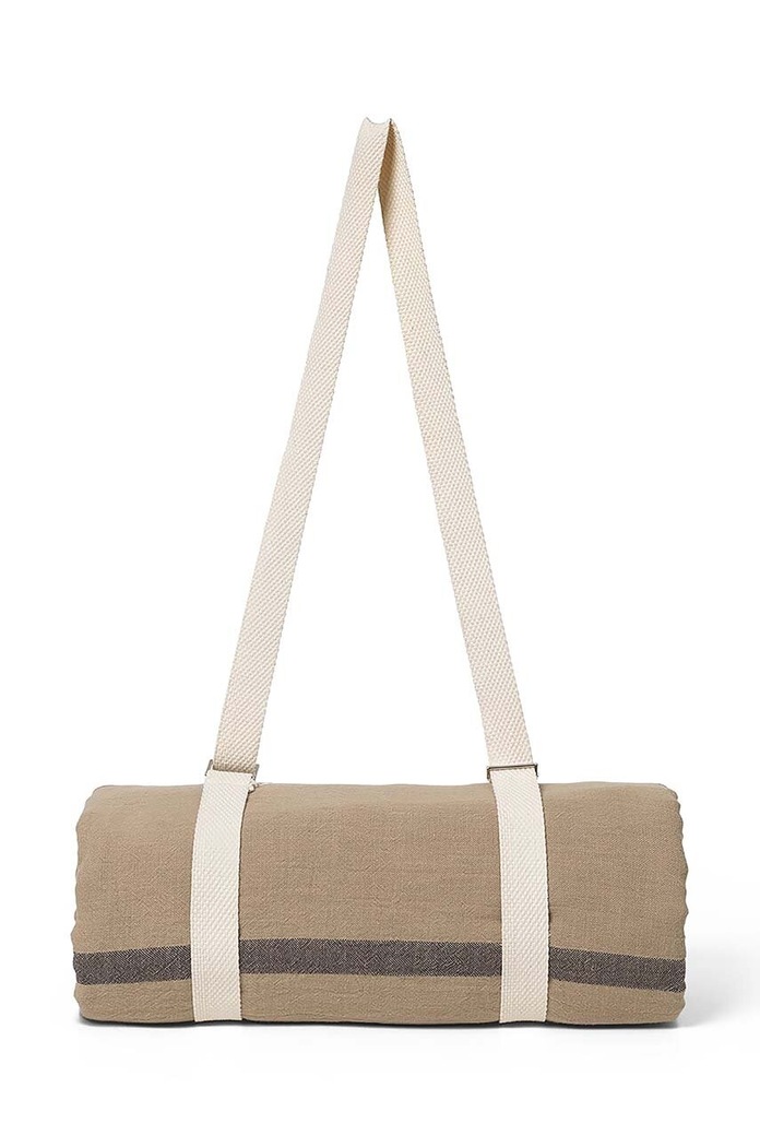 ferm LIVING piknik pléd Yard 1104265595 bézs AA00