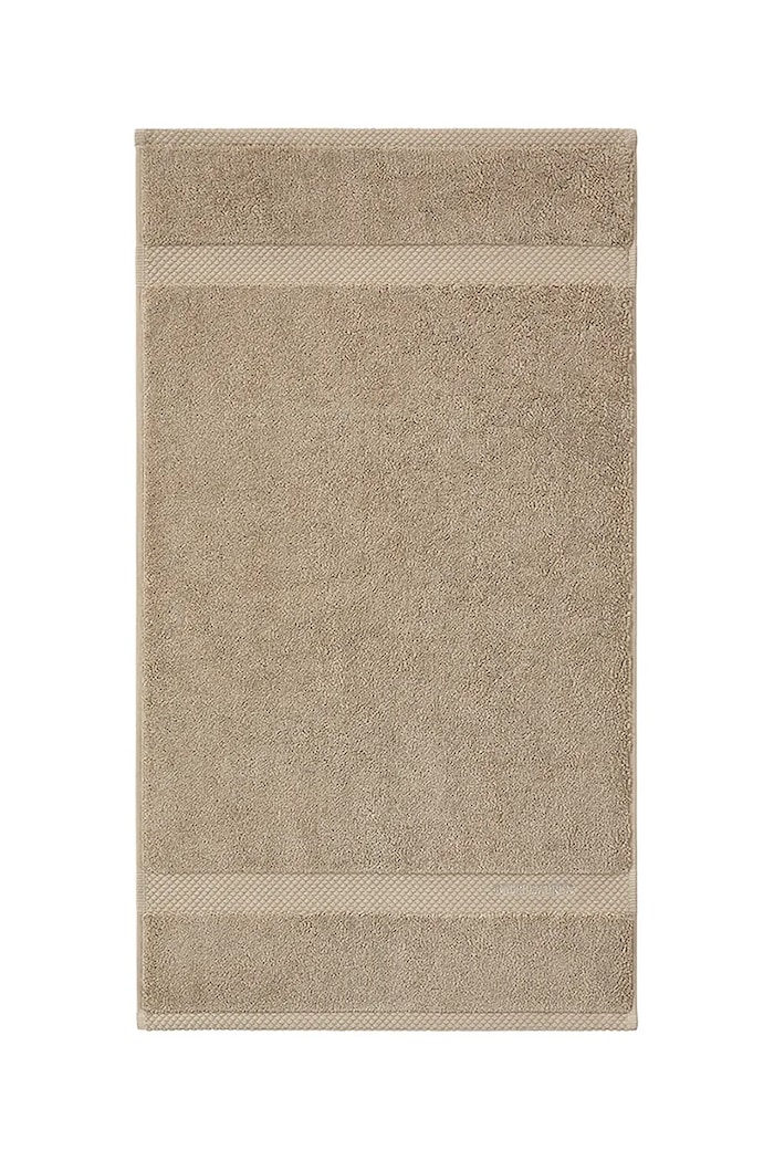 Ralph Lauren Mały ręcznik bawełniany AVENUE Linen 42 x 70 cm beżowy 814283