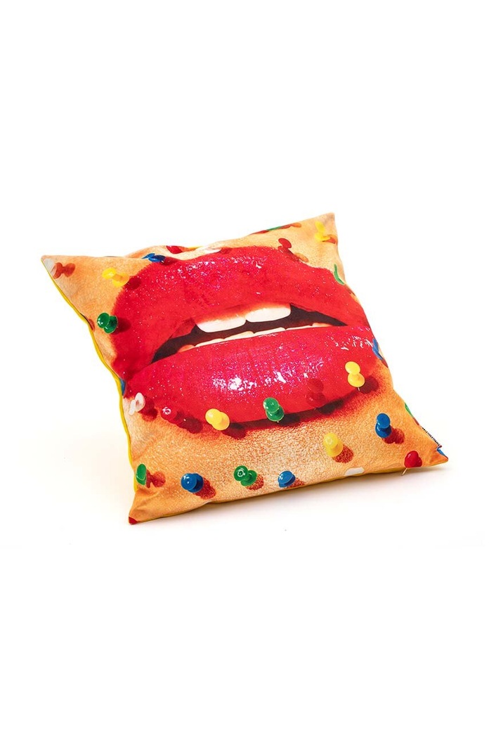 Living și dormitor Seletti perna decorativa Cushion Mouth with Pins 02330 multicolor