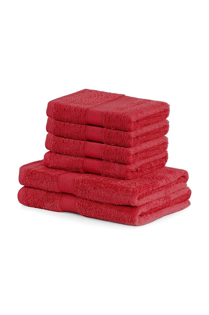home & lifestyle set de prosoape Bamby 6-pack rosu 5902633916985