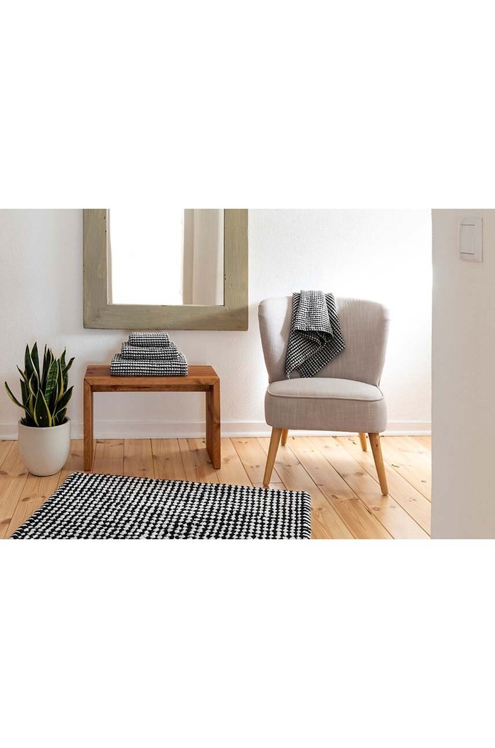 Σετ πετσέτες home & lifestyle London 3-pack μαύρο 5602488305568