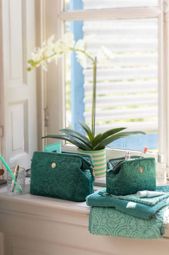 Portfard Velvet Quiltey Days Pip Studio turcoaz 51274173