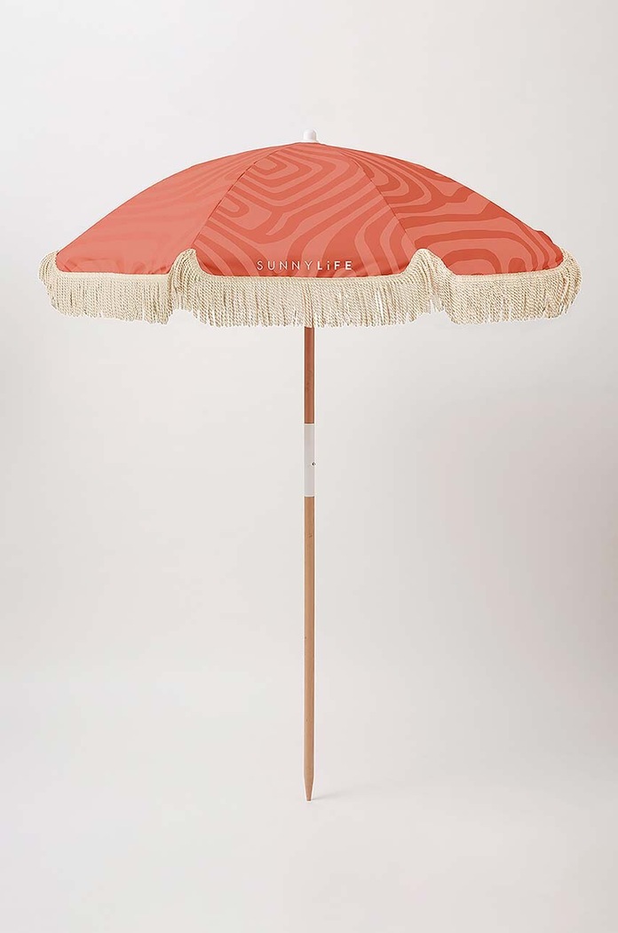 Ομπρέλα παραλίας SunnyLife Beach Umbrella Terracotta ροζ S21UMBTC
