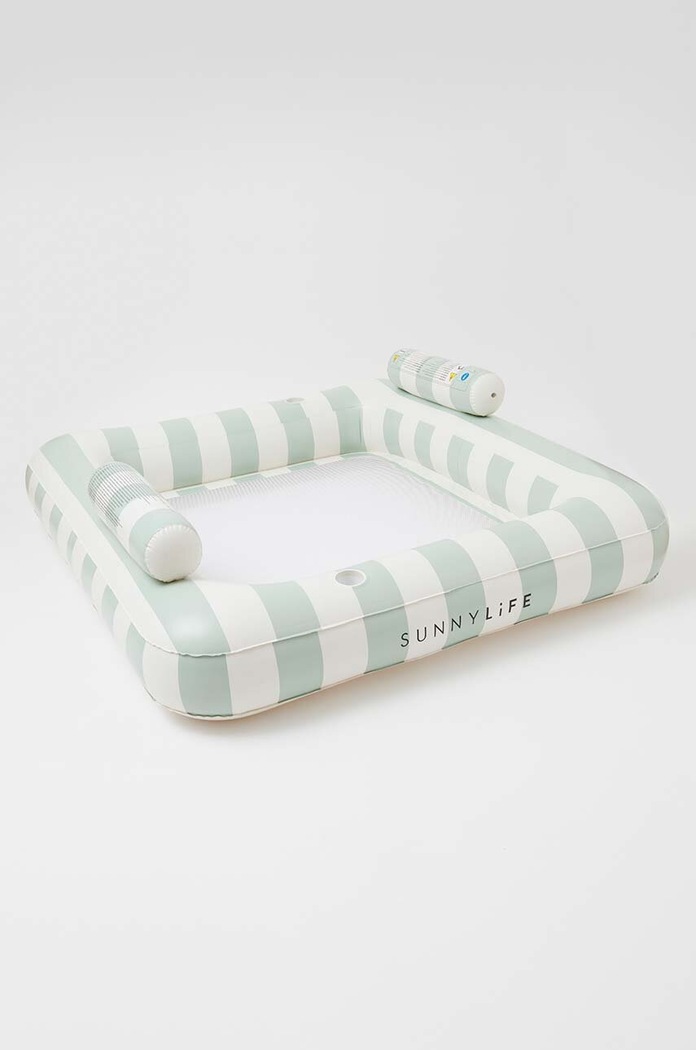 SunnyLife Saltea pneumatică pentru înot Luxe Twin Hammock Float The Vac multicolor S41DHWHT