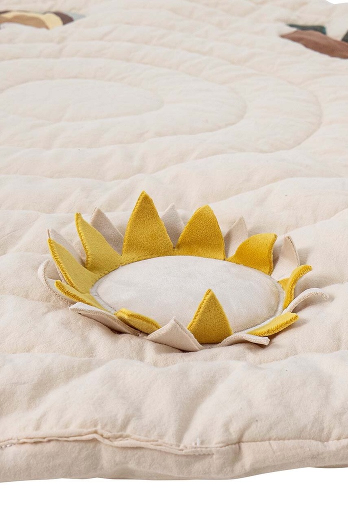 Obývací pokoj a ložnice Koberec Bloomingville Agnes Play Mat 82058471 béžová
