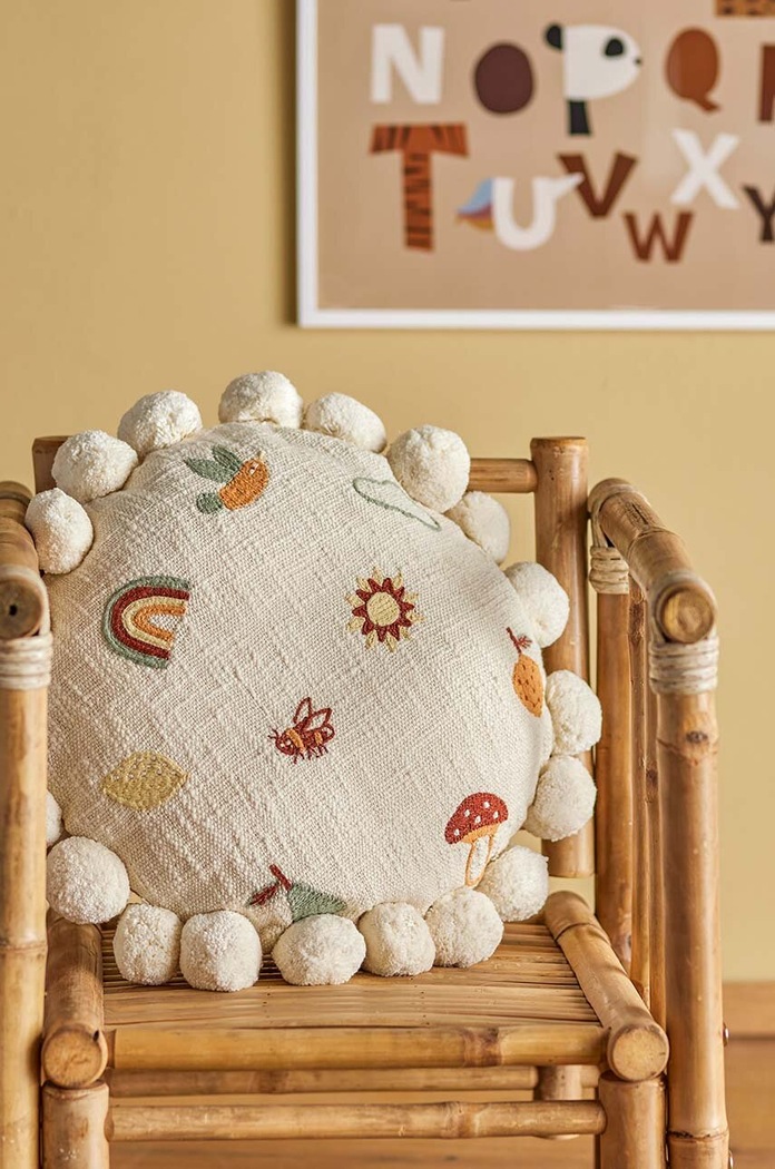 Living și dormitor Bloomingville perna decorativa Agnes 82058524 bej