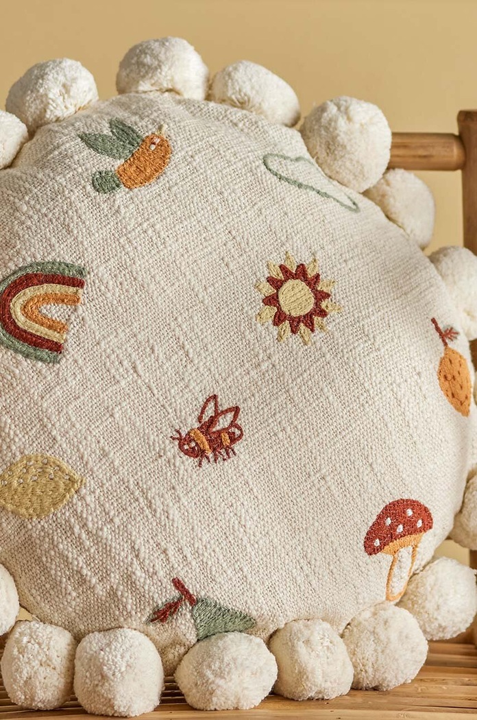 Bloomingville perna decorativa Agnes bej 82058524