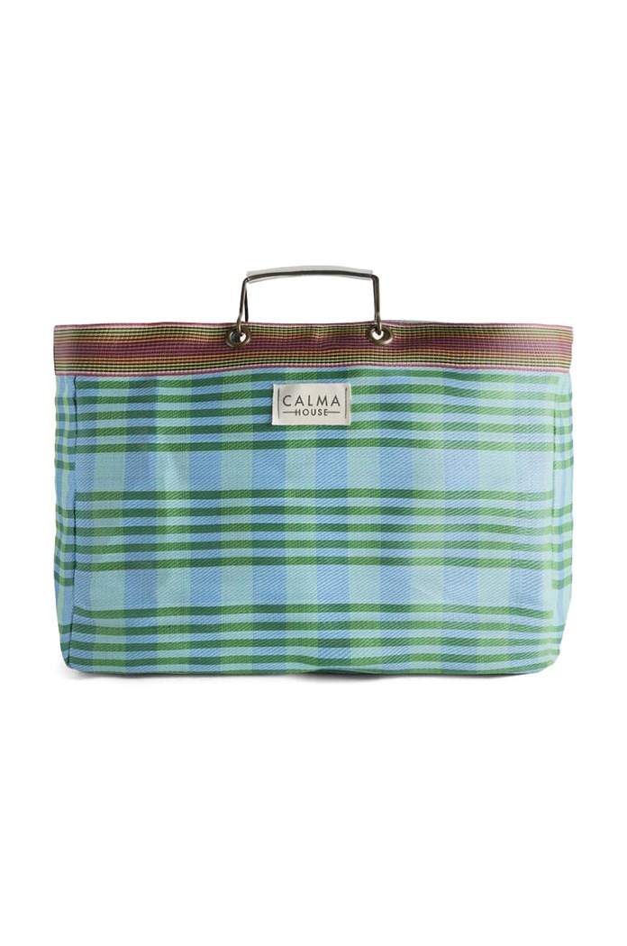 Torba za plažo Calma House Berlin 45 x 35 x 20 cm pisana BERLIN.B4535.VER