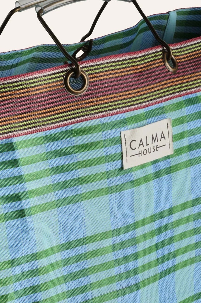 Accesorii Calma House geantă de plajă Berlin 45 x 35 x 20 cm BERLIN.B4535.VER multicolor