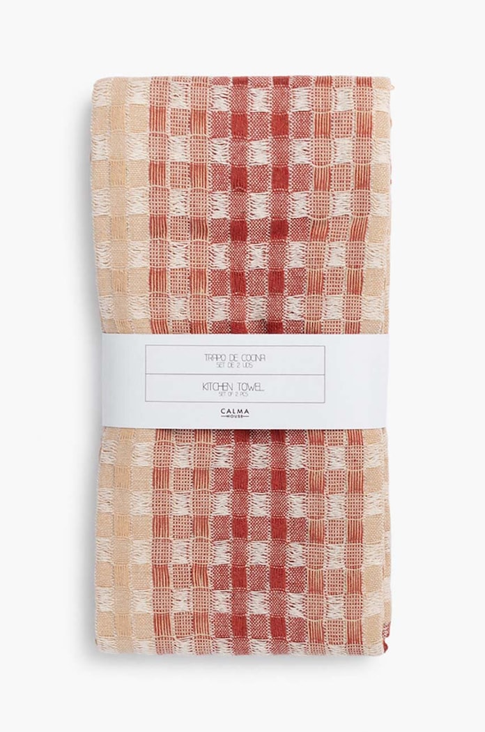 Calma House lavete de bucatarie din bumbac Ibiza 2-pack multicolor IBIZA.50T.TIE