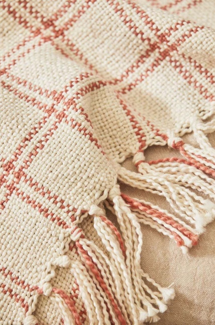 Bombažna odeja Calma House Suecia 120 x 180 cm SUECIA.120P.ROS pisana