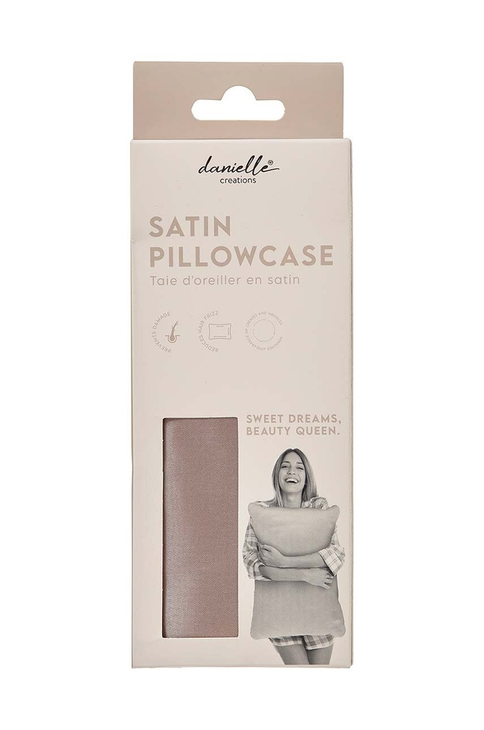 Saténový povlak na polštář Danielle Beauty Simply Slouch Satin DC0181SP béžová AA00