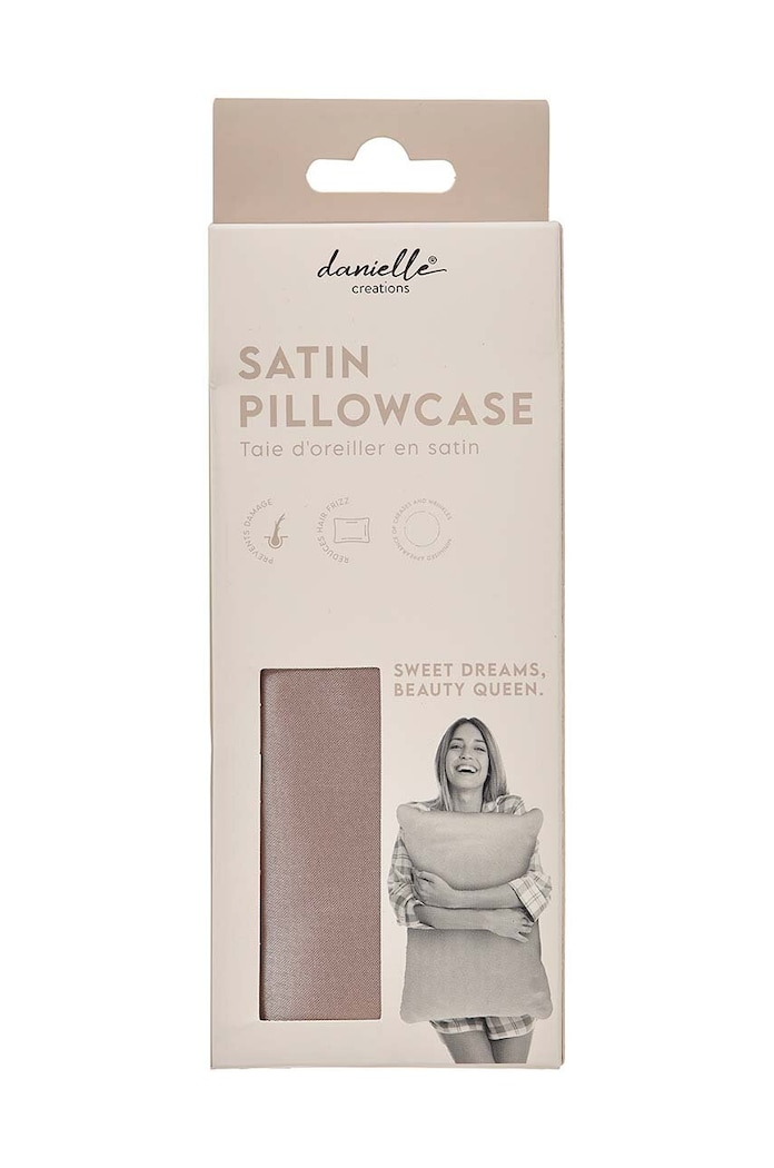 Saténový povlak na polštář Danielle Beauty Simply Slouch Satin DC0181SP béžová AA00