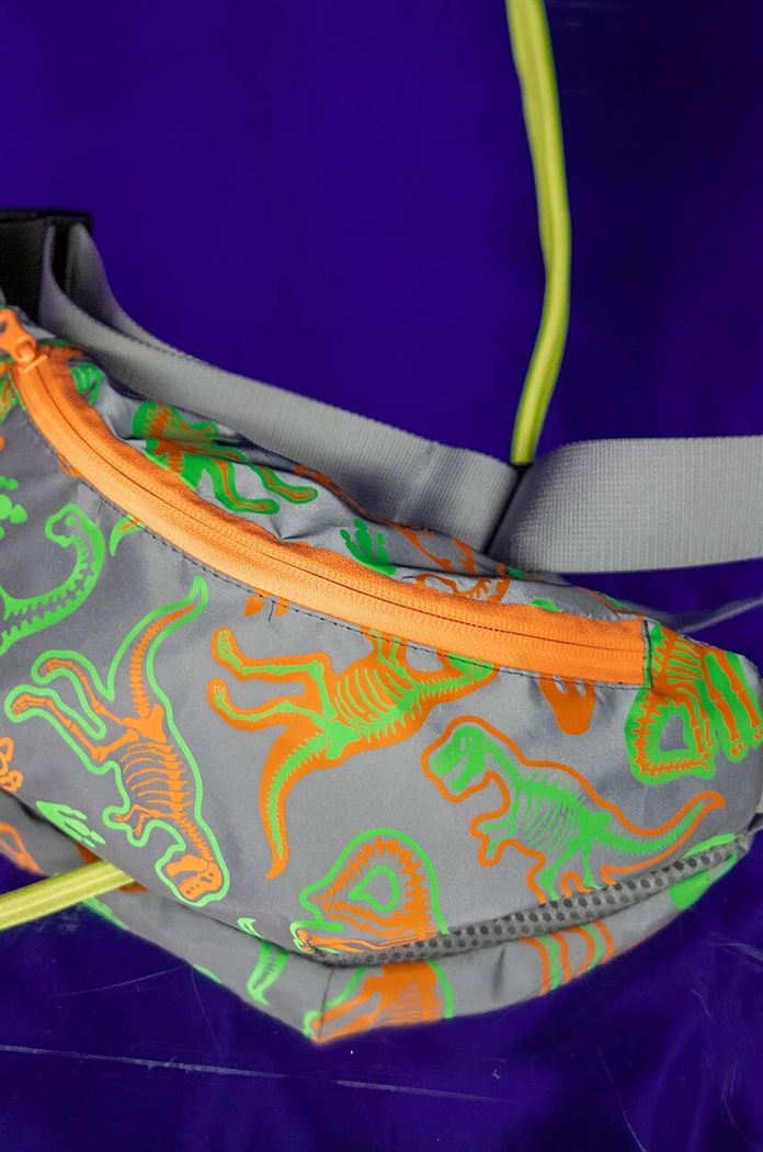 LOQI borseta Skeleton Reflective Q.BB.RE.DS multicolor