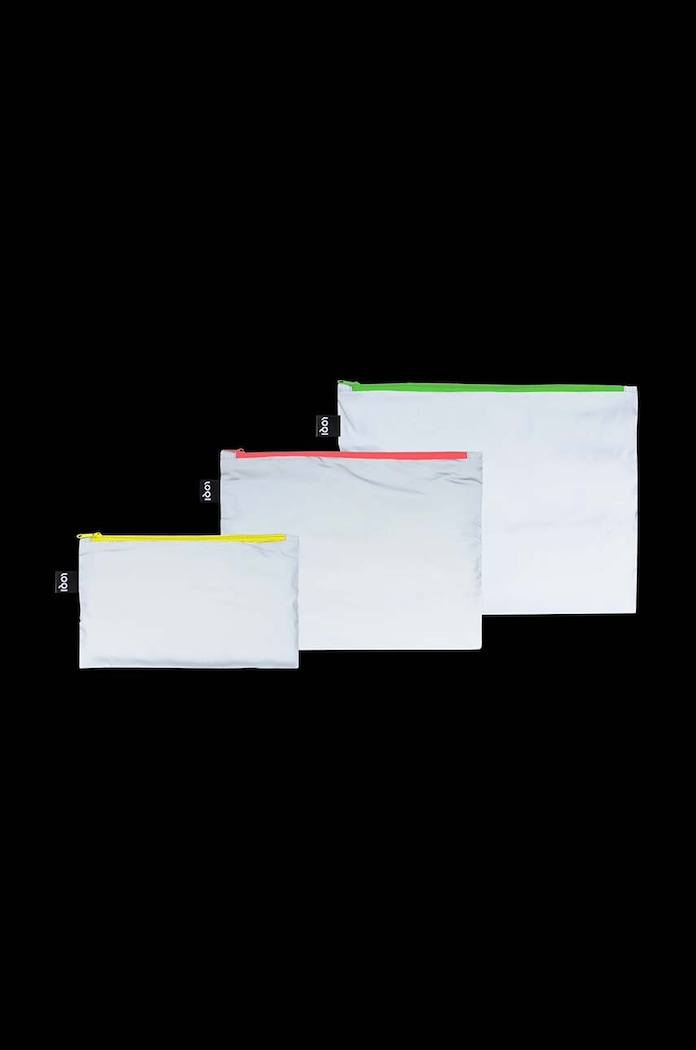 LOQI set de borsete Refletive Loqi Neon 3-pack Q.ZP.RE.NE gri AA00