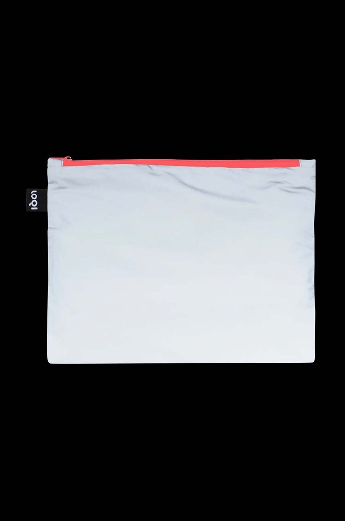 LOQI set de borsete Refletive Loqi Neon 3-pack gri Q.ZP.RE.NE